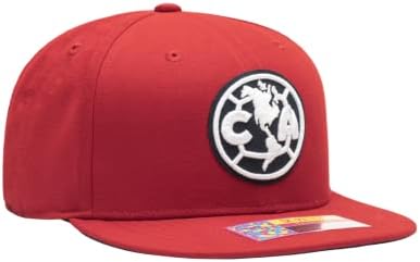 מאוורר דיו מועדון אמריקה 'עפרון מתכוונן סנאפבק כדורגל כובע | כובע / סקרלט